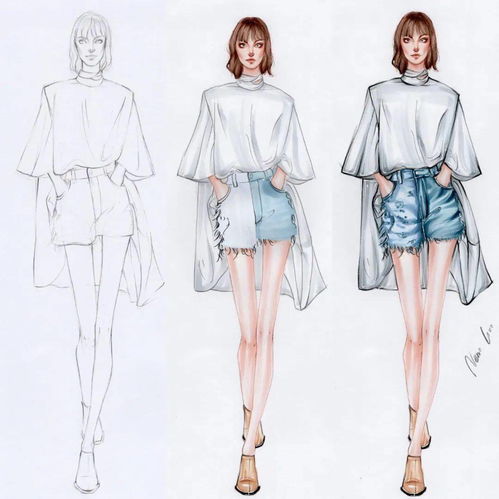 馬克筆服裝設(shè)計(jì)效果圖手繪步驟教程與電子產(chǎn)品應(yīng)用